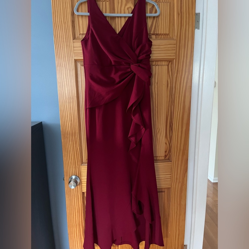 Full length cocktail formal gown dress